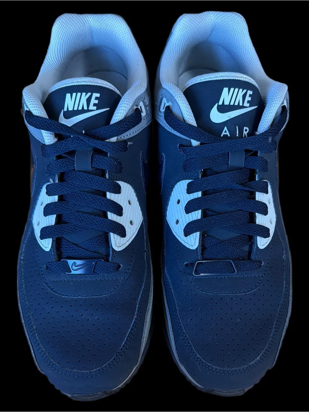 Nike Air Max LTD 3 Men's Navy and Grey Sneakers Men’s size 11 EUC